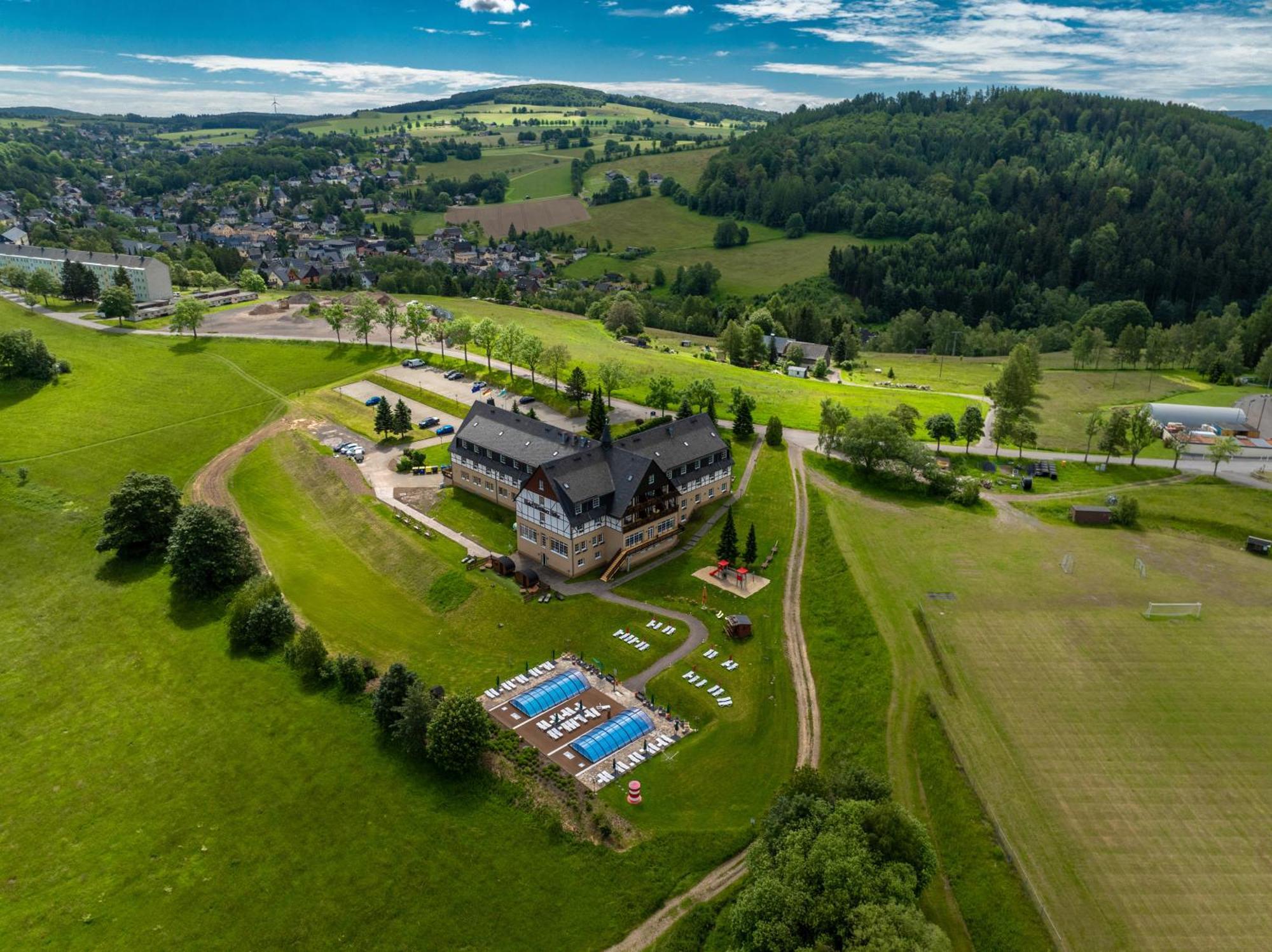 Panorama Berghotel Wettiner Hoehe Seiffen Exterior foto